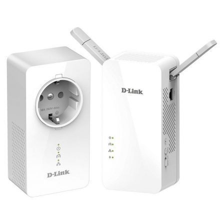 PLC/POWERLINE CON REPETIDOR WiFi D-LINK W611AV AV1000 - 1000MBPS - WiFi AC 1200 MBPS - PLUG AND PLAY - PACK 2 UDS PLC/POWERLINE CON REPETIDOR WiFi D-LINK W611AV AV1000 - 1000MBPS - WiFi AC 1200 MBPS - PLUG AND PLAY - PACK 2 UDS